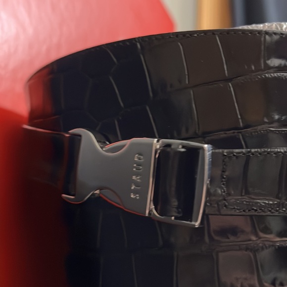 Staud Claud Buckle Riding Boots - Picture 6 of 15